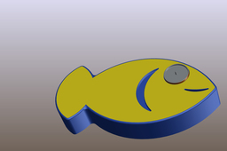 Candle Holder - Fish