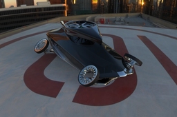 Coanda Vertical Lift Transportation Vehicule with AUGDP surface