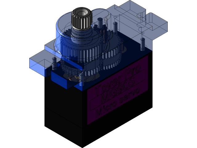 Tower Pro MG90D Digitaler Mini Servo Mit Metallgetriebe