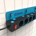 vacuum socket board for bathroom/kitchen