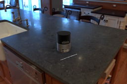 StaX temperature and volume indicator