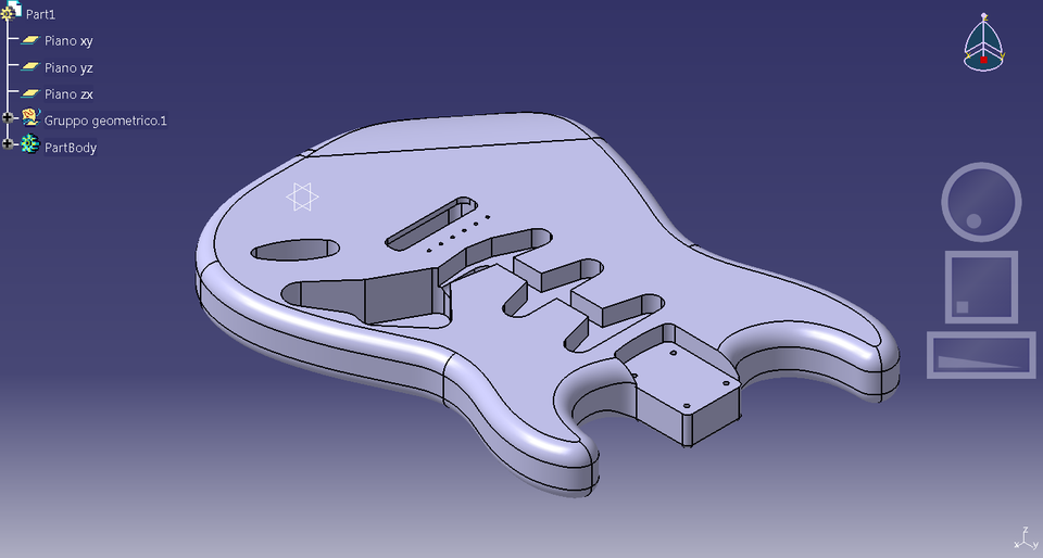 Fender Stratocaster '62 (second and improved version!) | 3D CAD