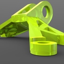 GE jet engine bracket V2