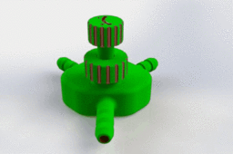 Oxygen Valve Splitter - One-Way - (Challenge)