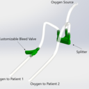 Custom Bleed Valve and Flow Splitter 