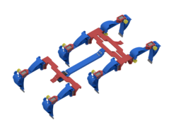 Cata-Robo-Pillar: 3D PRINTABLE FLEXED-LEG ROBOT