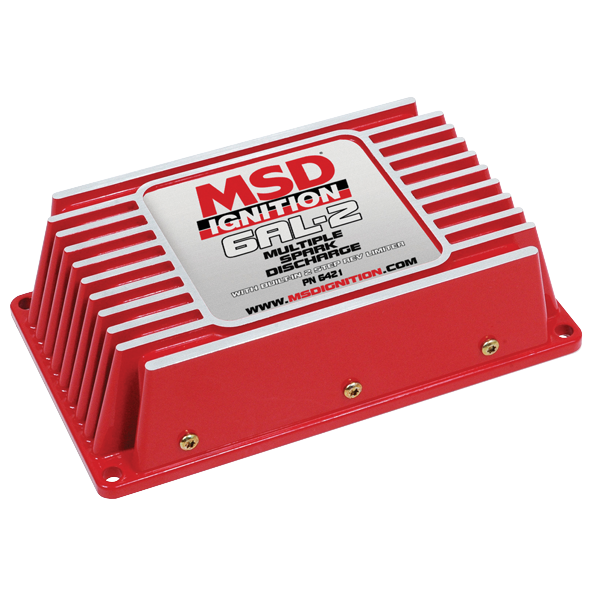 6421 MSD 6AL 2 ignition control 2 step rev control