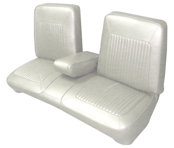 196674 A B EBody Front Split Bench Center Armrest Seat Covers