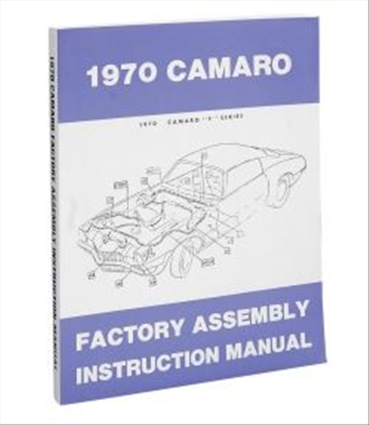1970 Camaro factory assembly manual