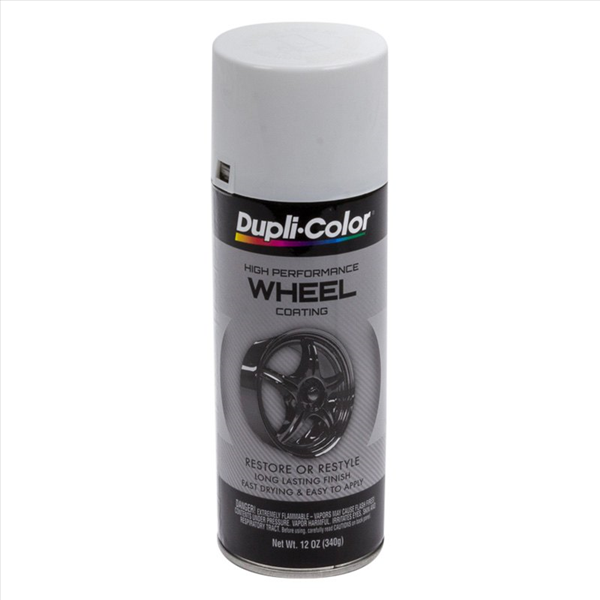Semi Gloss White wheel paint, 12oz. aerosol.