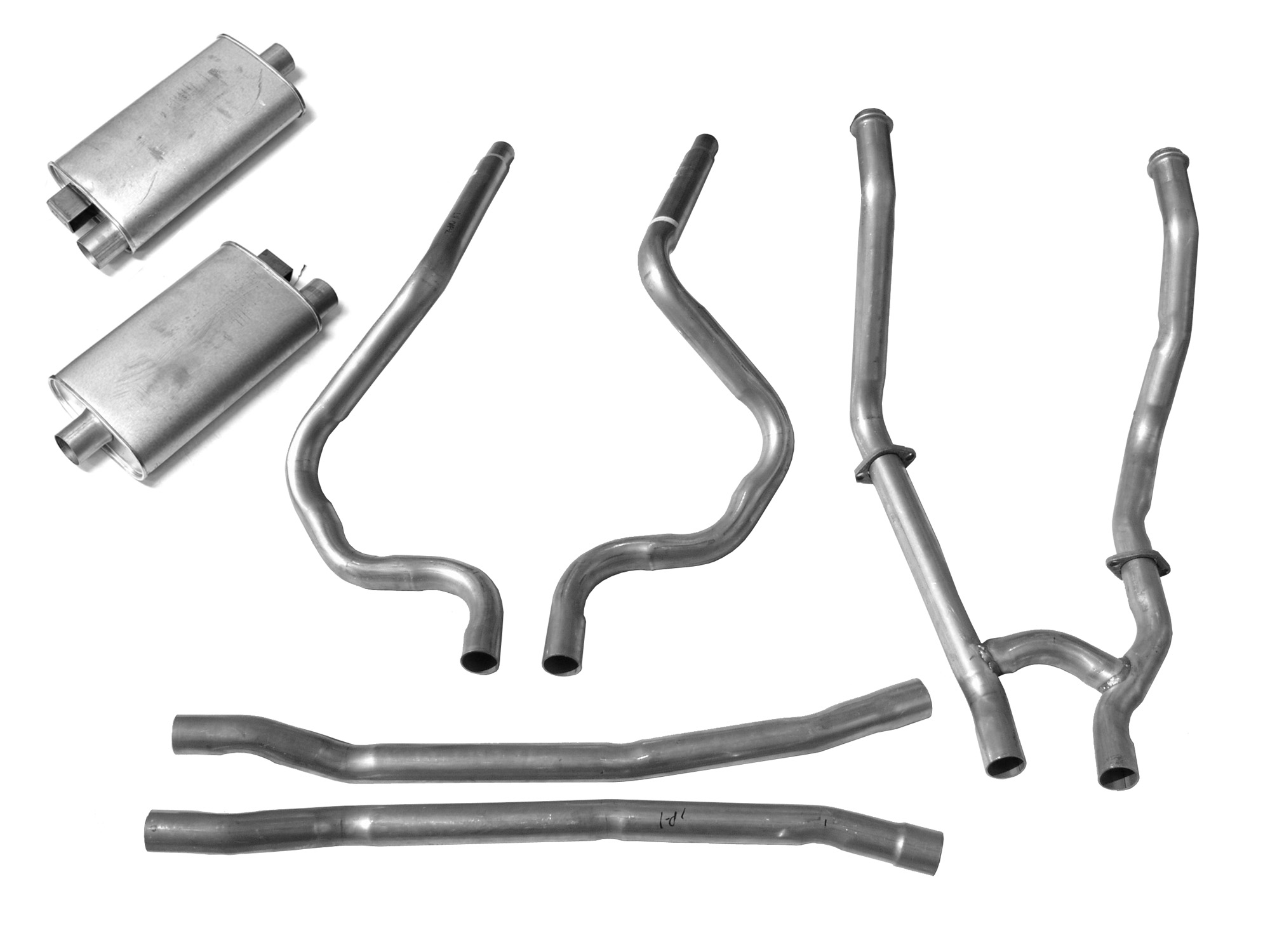 19641968 Dual Exhaust Kit.