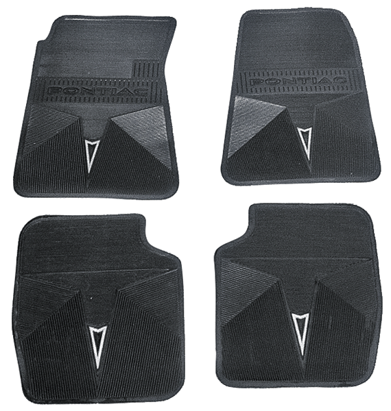 196472 GTO 1966 1972 Vinyl Floor Mats Pontiac Lettering...