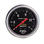 AN Threaded Fuel Gauge Auto Meter 4412 Ultra-Lite Mechanical Fuel - View #2
