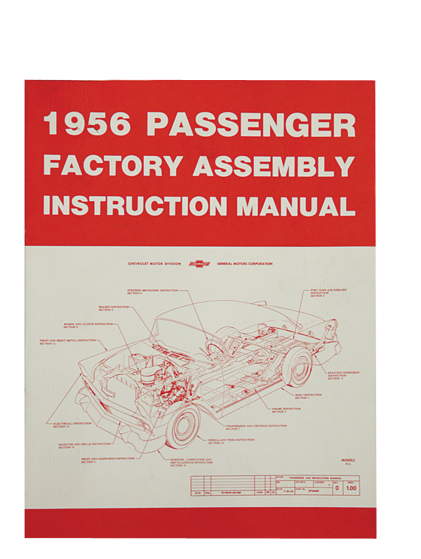 1956 Chevy assembly manual