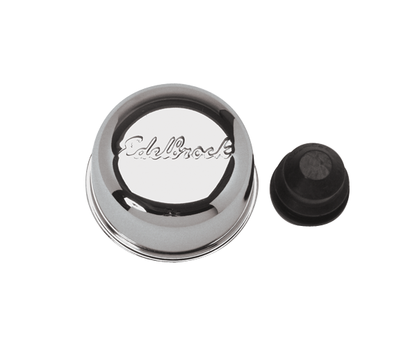 Edelbrock 4405 Signature Series push on chrome breather c...