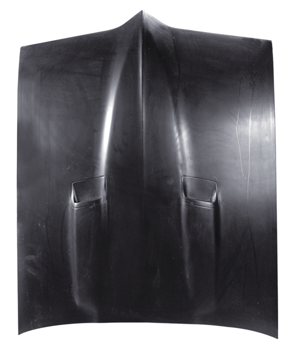 196781 Firebird Fiberglass Twin Scoop Hood 1967 1969 Fi...