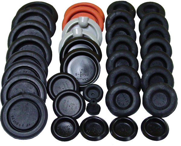 Mopar Body Plug Kit For 1971-1974 Cuda & Challenger - Licensed Rubber Grommets For Doors & Trunk