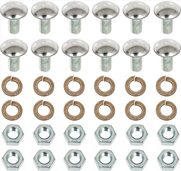 GM Engine Bay Bolt Kit For 1958-1980 Impala SS – Fender, Hood Hinge, Bumper Hardware