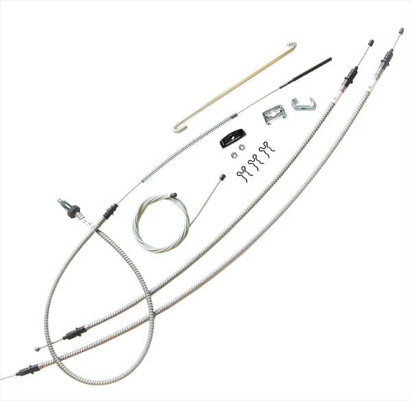 196781 Camaro Stainless Steel Parking Brake Cable Kit