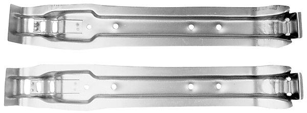1964-1967 Chevelle Fuel Tank Braces. Pair.