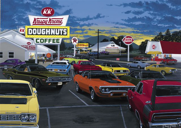 Sweeeet 185 x 26 print by David Snyder