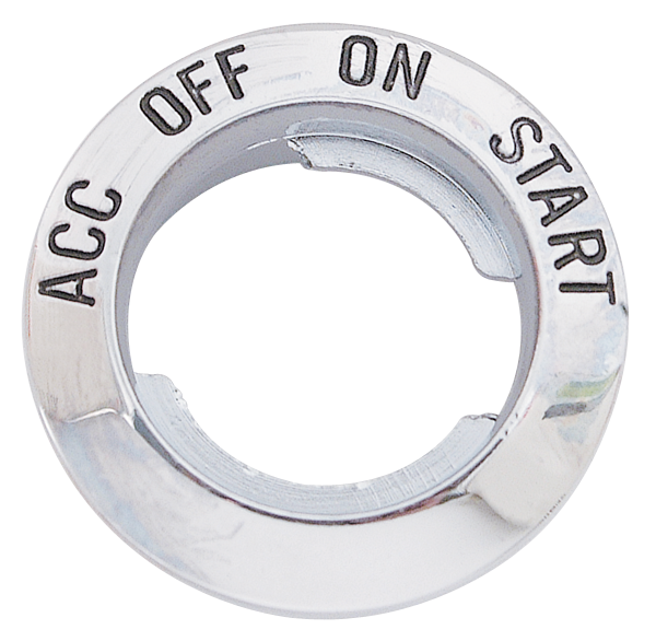 196473 Mustang Ignition Switch Bezel 1965 1966 Models