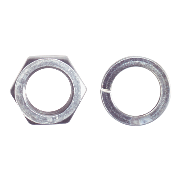 Alternator pulley retaining nut and washer set fit