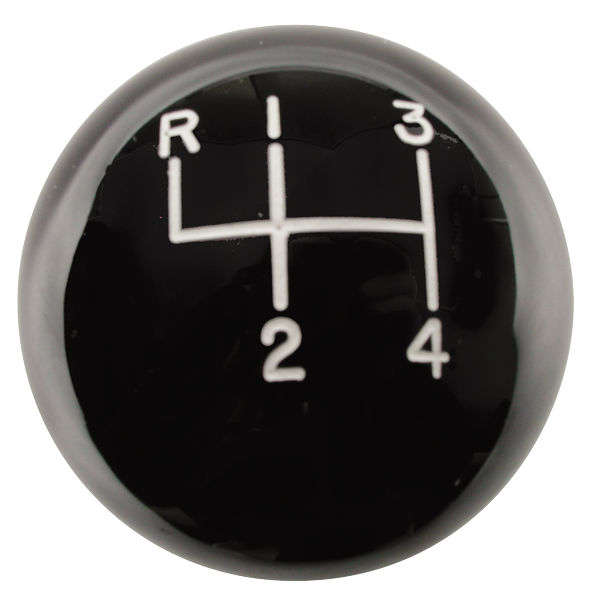 Hurst 1630103 shift knob 4 speed shift pattern