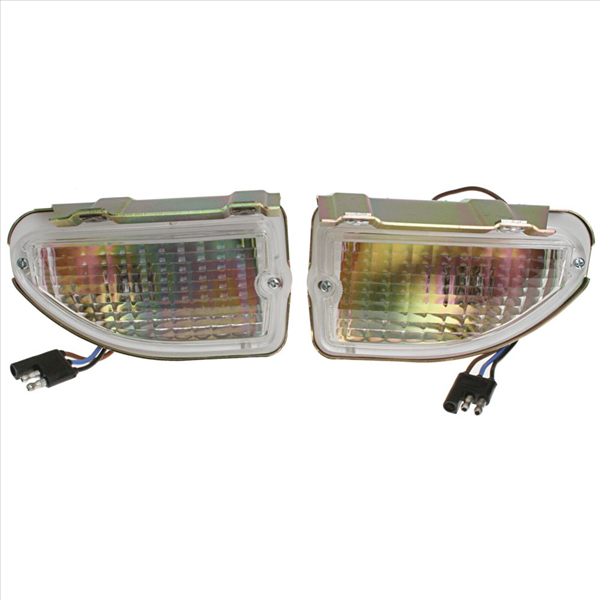 1969 Mustang parking light assembly. Pair