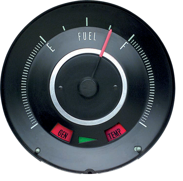 6457934 Dash Mounted Fuel Gauge 196781 Camaro