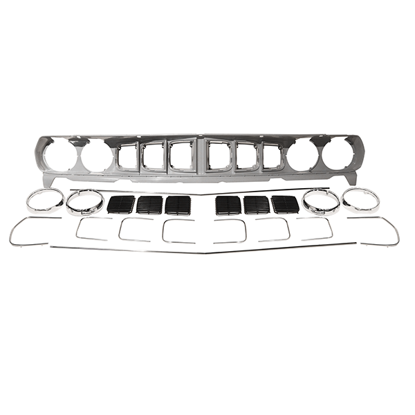 1971 Barracuda Front Grille assembly GR8S