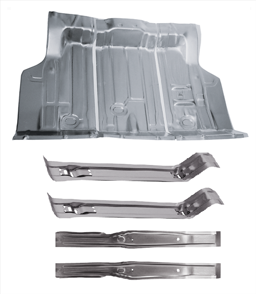 196472 Cutlass 442 Complete Trunk Floor Panel Kit