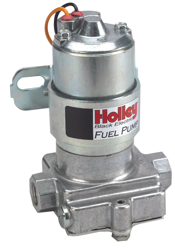 Holley 162523 chrome in line fuel filter carbureted appl...