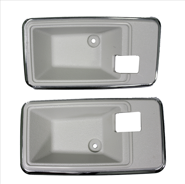 196781 Firebird Door Handle Cups 1977 1981 Oyster