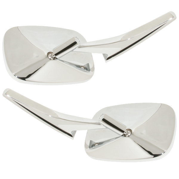 196781 Firebird Exterior Mirror Pair A Ribbed Mounting...