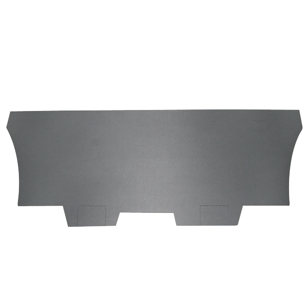 196674 A B EBody Rear Seat Divider Panel