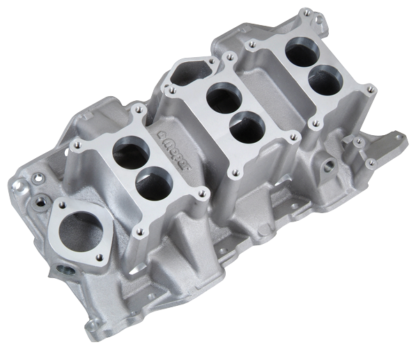 Mopar Perf P4529054 Six Pack dual plane aluminum intake manifold