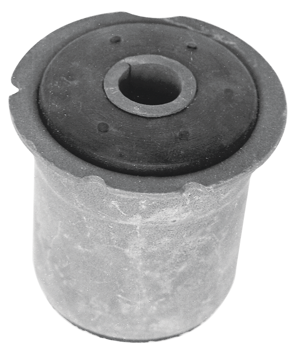 Single rear control arm bushing with bare metal sl