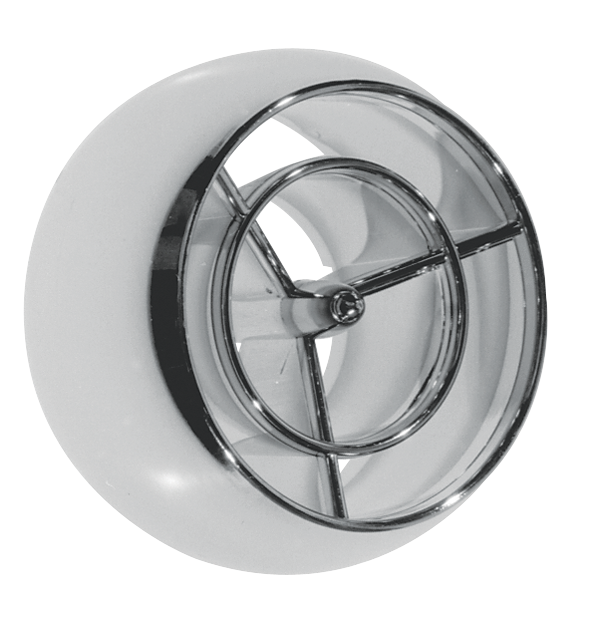 Chrome Vent Ball Deflector For 1966-1967 Pontiac GTO & LeMans - New Reproduction Part - View #10