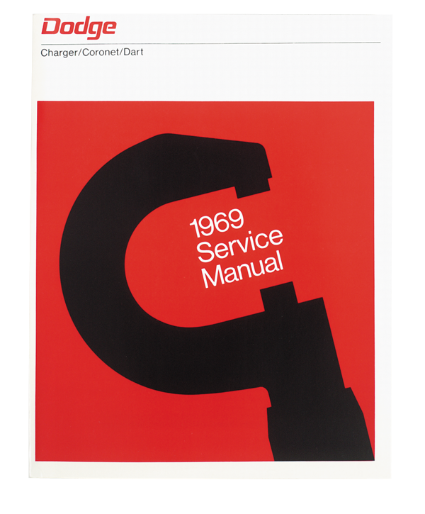 1969 Dodge Charger Dart service manual rep