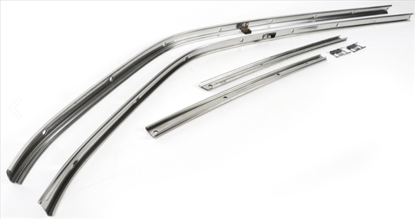 1967-1968 Cougar & 1965-1966 Mustang Roof Side Rail Weather Strips – Daniel Carpenter Rubber (Left & Right, Free Shipping)