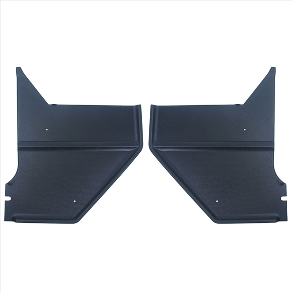 196473 Mustang Molded Plastic Kick Panel Pair 1967 1968...