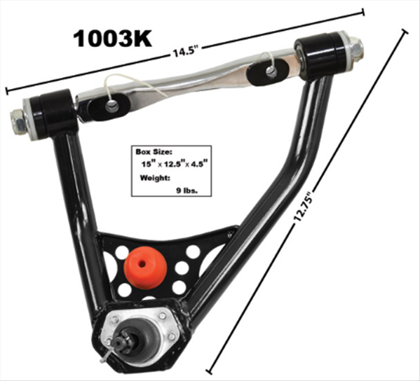 19671969 Camaro tubular upper control arm. LH