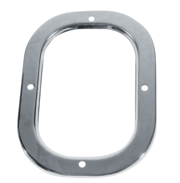 Chrome Manual Transmission Floor Shifter Boot Retaining Ring For 1978-88 GM A/G Body