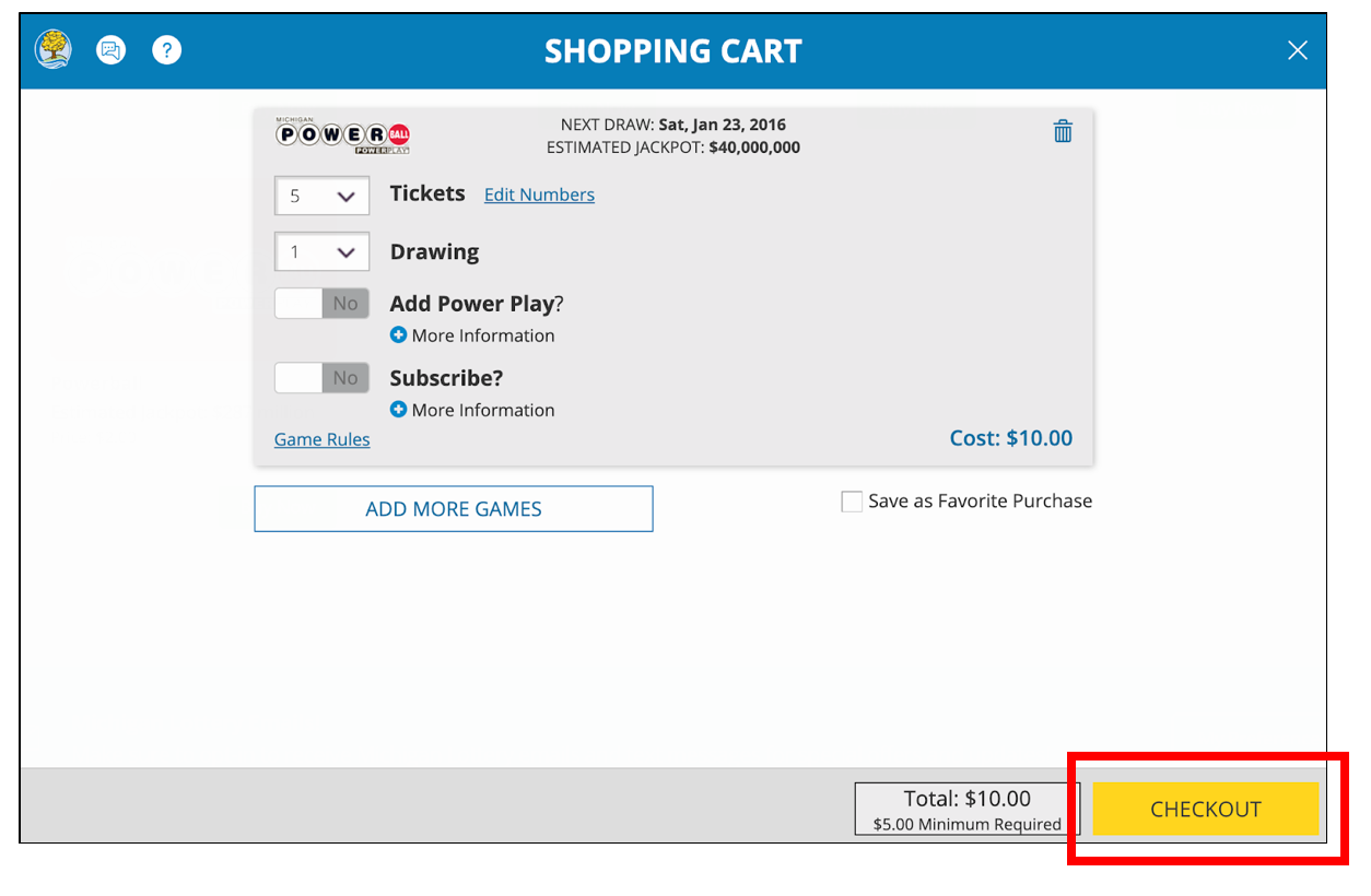 Claiming a Deposit Promo Code Offer Michigan Lottery FAQ