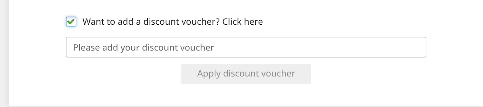 I have received an email with a Voucher Code from you, what should I do