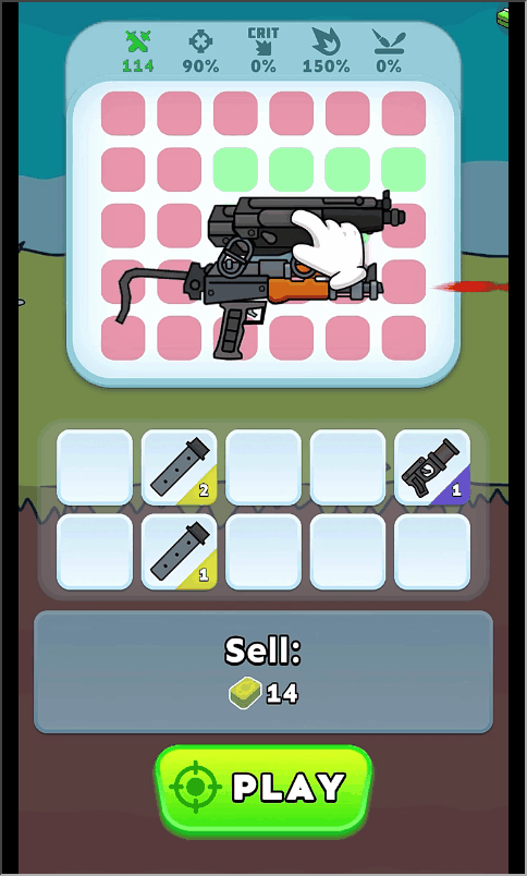 Figure 2: Advertisement for Game Involving Guns