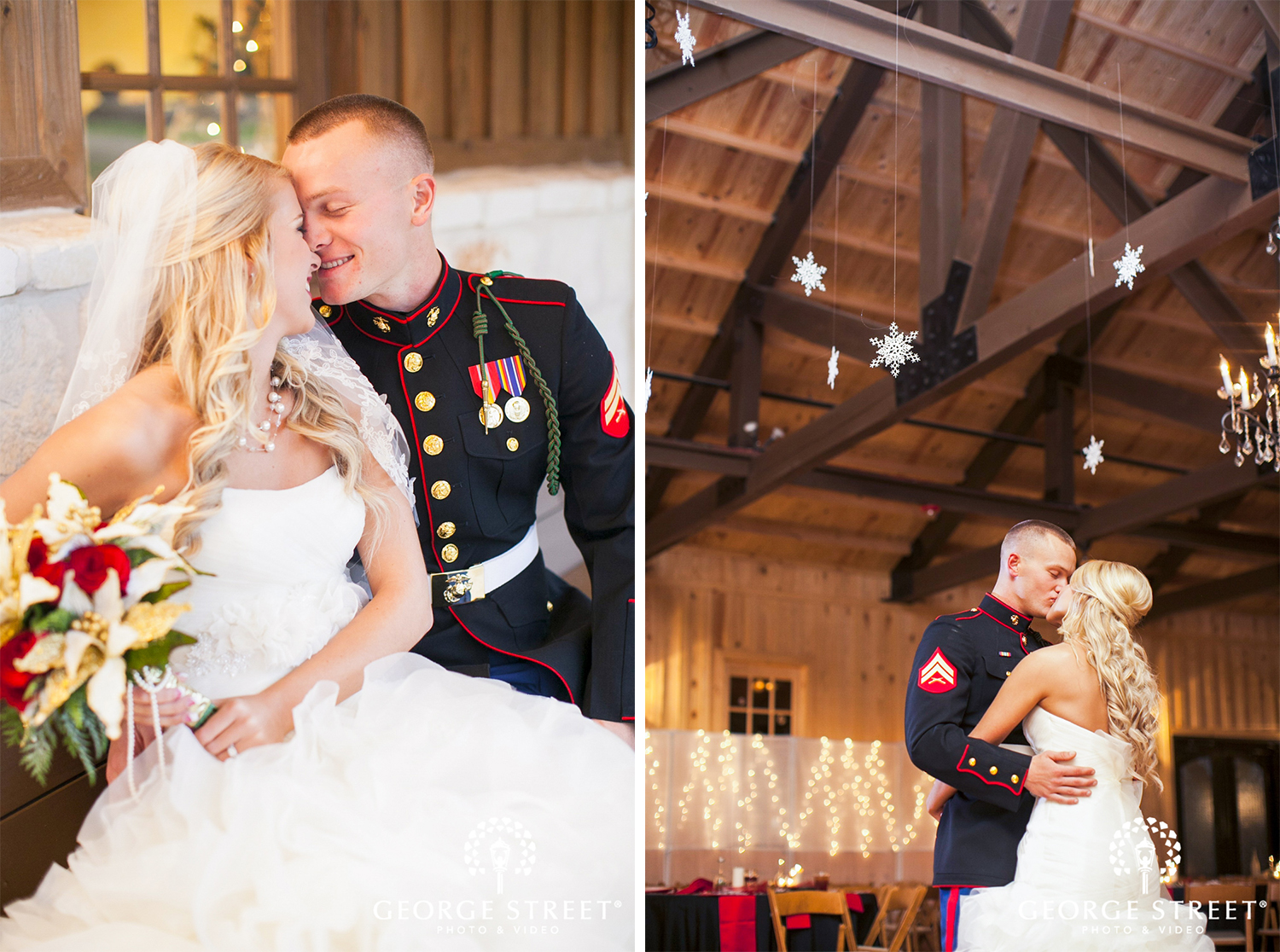 US Marine wedding photography