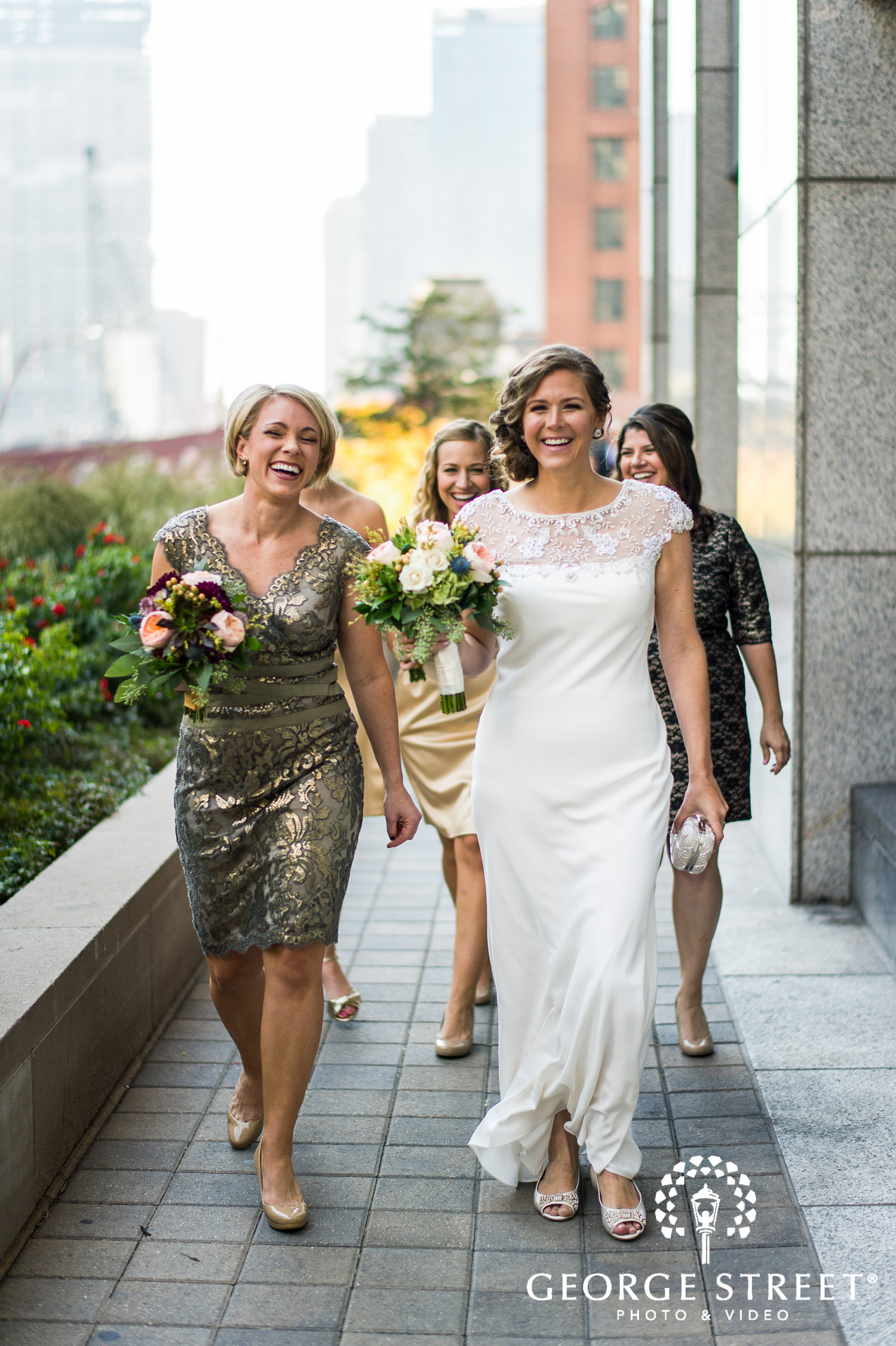 downtown Chicago wedding photography