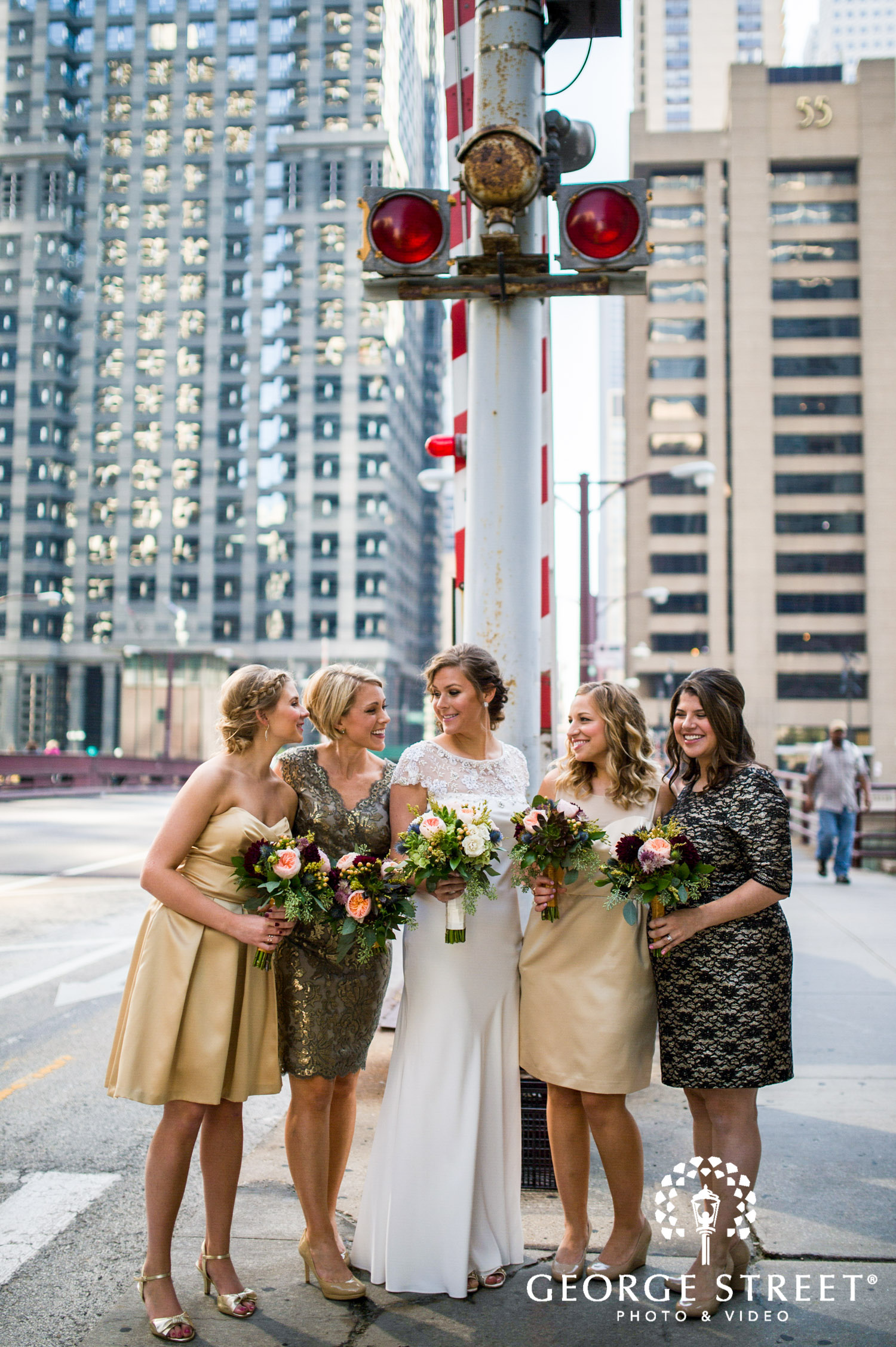 Downtown Chicago wedding photography